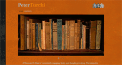 Desktop Screenshot of peterturchi.com